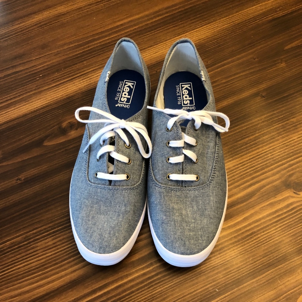🎉SALE🎉 New Keds Denim Sneakers- Women's Size 11